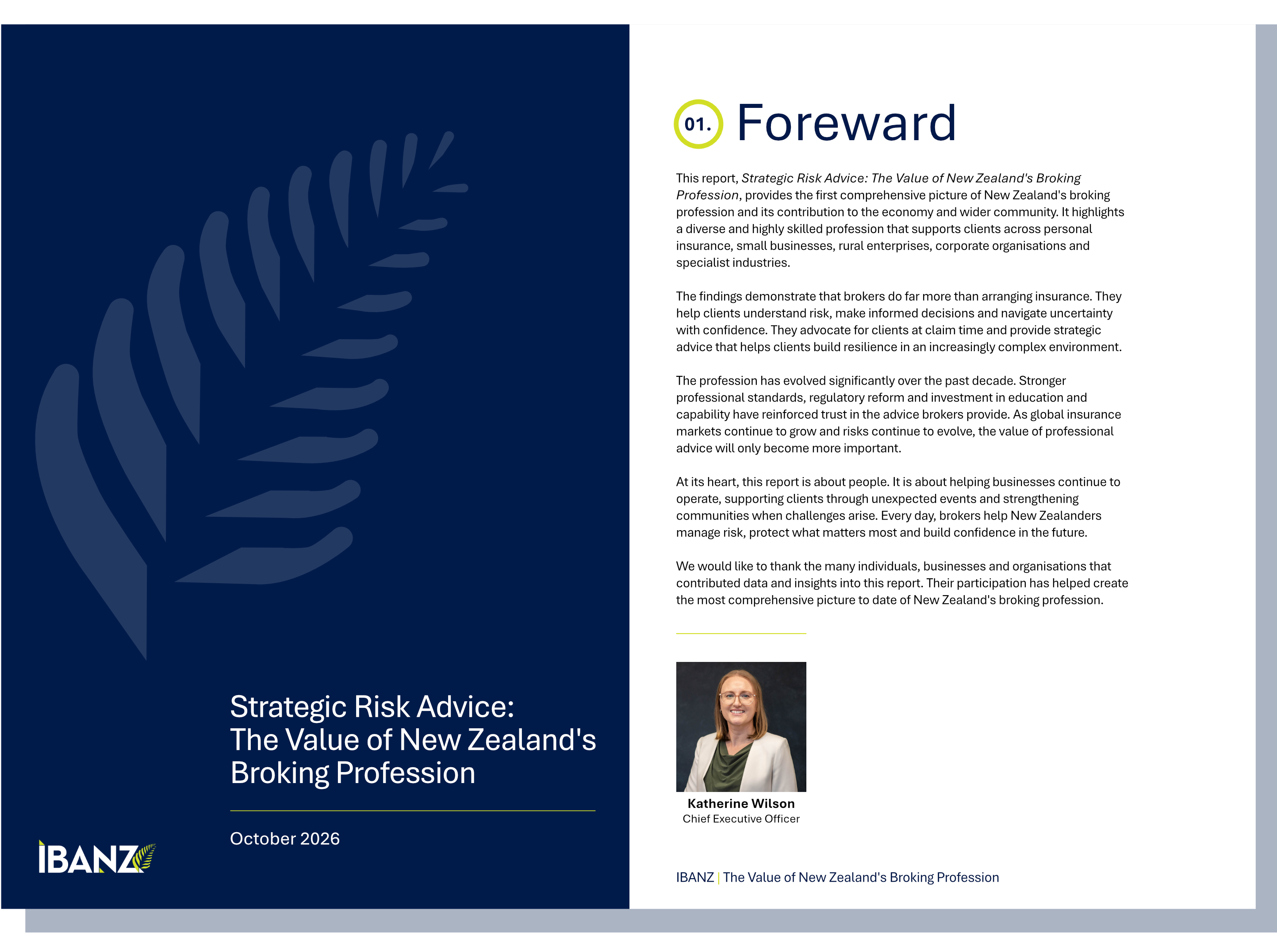 Strategic Risk Advice: The Value of New Zealand's Broking Profession report cover